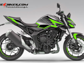Foliendesign CB1000 Hornet Limegreen