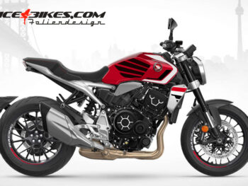 Foliendesign Honda CB1000R 2023-R Jet Silver