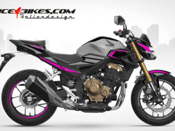 Foliendesign Honda CB500F 2023 Pretty Pink