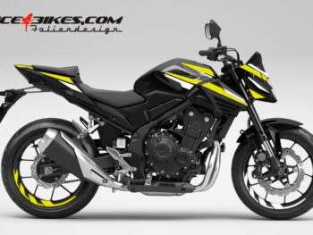 Honda CB500 Hornet Hornet Yellow