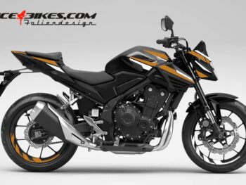 Honda CB500 Hornet Olympic Gold