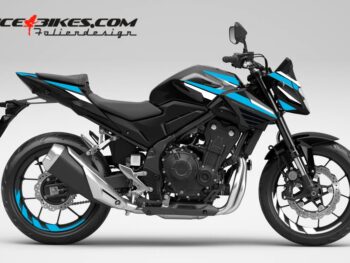 Honda CB500 Hornet Light Blue