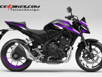 Honda CB500 Hornet Manga Violett
