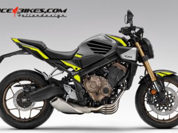 Honda CB650R Hornet Yellow