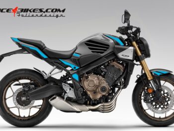 Honda CB650R Light Blue