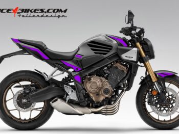 Honda CB650R Manga Violett