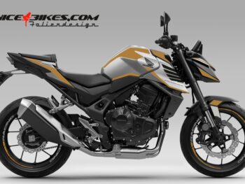 Honda CB750 Hornet Olympic Gold