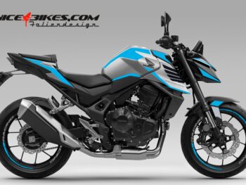 Honda CB750 Hornet Light Blue