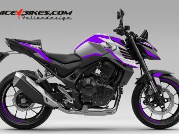 Honda CB750 Hornet Manga Violett