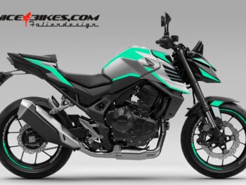 Honda CB750 Hornet Miami Blue