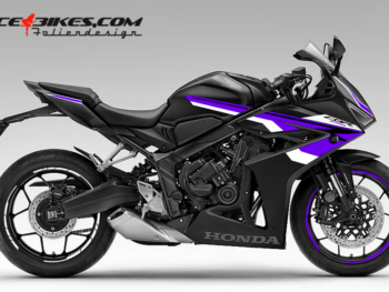 Honda CBR650R Manga Violett