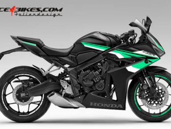 Honda CBR650R Miami Blue