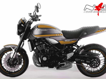 Motorrad Foliendesigns und Dekore - Shop - K.9RS.20.030 Olympic Gold Foliendesign Kawasaki Z900 RS Bj. 2020 Olympic Gold