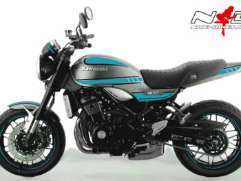 Motorrad Foliendesigns und Dekore - Shop - K.9RS.20.053 Light Blue Foliendesign Kawasaki Z900 RS Bj. 2020 Light Blue
