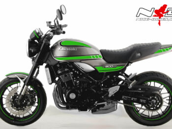 Motorrad Foliendesigns und Dekore - Shop - K.9RS.20.064 Limegreen Foliendesign Kawasaki Z900 RS Bj. 2020 Lime Green
