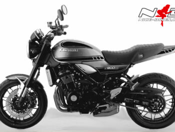 Motorrad Foliendesigns und Dekore - Shop - K.9RS.20.070 Magic Black Foliendesign Kawasaki Z900 RS Bj. 2020 Magic Black