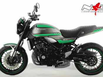 Motorrad Foliendesigns und Dekore - Shop - K.9RS.20.501 Mint Blue Foliendesign Kawasaki Z900 RS Bj. 2020 Mint Blue