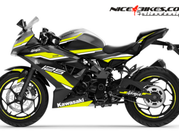 Kawasaki Ninja 125 2025 Hornet Yellow
