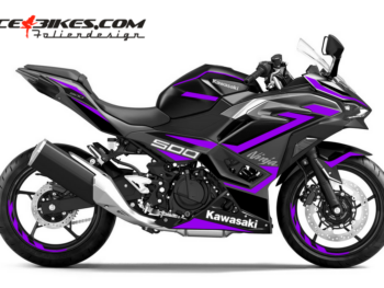 Kawasaki Ninja 500SE 2025-26 Manga Violett
