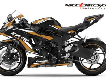Kawasaki ZX6R Olympic Gold