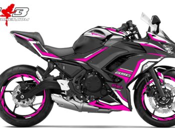 Foliendesign Ninja 650  Pretty Pink