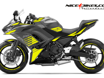 Foliendesign Ninja 650 2026 Hornet Yellow