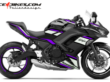Kawasaki Ninja 650 2025-26 Manga Violett