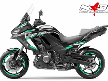 Foliendesign Kawasaki Versys 1000 Bj. 2020 Mint Blue