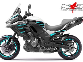 Foliendesign Kawasaki Versys 1000 Bj. 2020 Light Blue