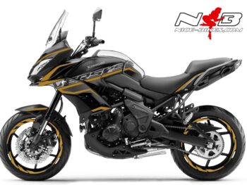 Foliendesign Kawasaki Versys 650 Bj. 2020 Olympic Gold