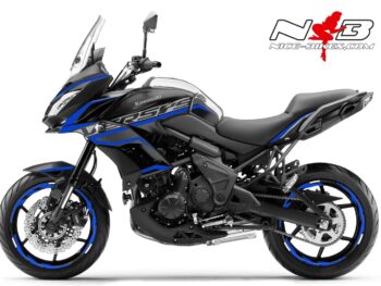 Foliendesign Kawasaki Versys 650 Bj. 2020 Racing Blue