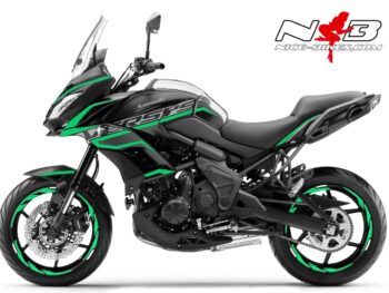 Foliendesign Kawasaki Versys 650 Bj. 2020 Mint Blue