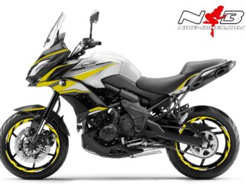 Foliendesign Kawasaki Versys 650 Bj. 2020 Hornet Yellow