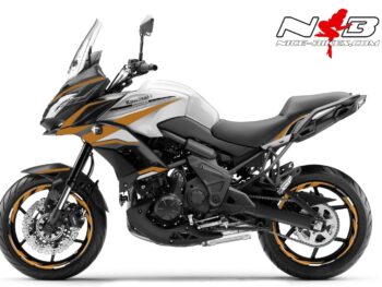 Foliendesign Kawasaki Versys 650 Bj. 2020 Olympic Gold