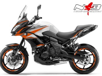 Foliendesign Kawasaki Versys 650 Bj. 2020 Evil Orange