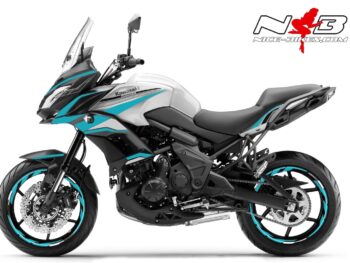 Foliendesign Kawasaki Versys 650 Bj. 2020 Light Blue
