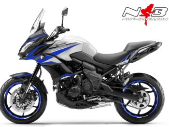 Foliendesign Kawasaki Versys 650 Bj. 2020 Racing Blue