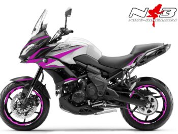Foliendesign Kawasaki Versys 650 Bj. 2020 Pretty Pink