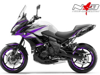 Foliendesign Kawasaki Versys 650 Bj. 2020 Manga Violett