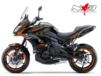 Foliendesign Kawasaki Versys 650 Bj. 2020 Nose Art
