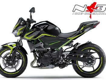 Foliendesign Kawasaki Z400 (B.j. 2021) Lime Green