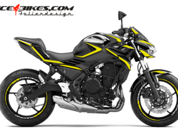 Foliendesign  Z650 2025 Hornet Yellow