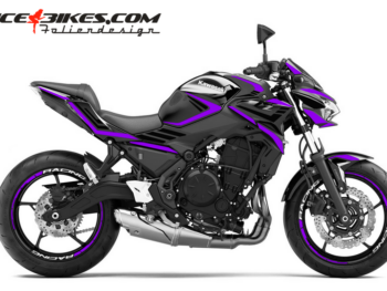 Foliendesign  Z650 2025 Manga Violett