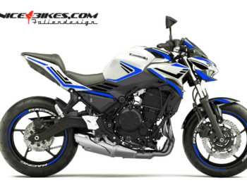 Foliendesign Z650 2026 Racing Blue