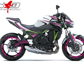 Foliendesign Kawasaki Z650 Bj. 2020 Pretty Pink