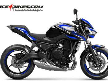 Foliendesign Z650S 2026 Racing Blue