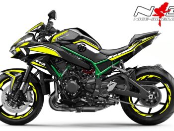 Foliendesign Kawasaki ZH2 Hornet Yellow