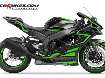 Foliendesign Kawasaki ZX-10R 22 Limegreen