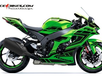Foliendesign Kawasaki ZX-10R 22 Magic Black