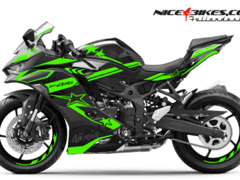 Foliendesign Ninja ZX-4RR 2026 Limegreen